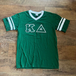 Unisex Augusta Sportswear T-Shirt Green/White Size M